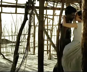 Española Morena mujer blanca con negro - interracial