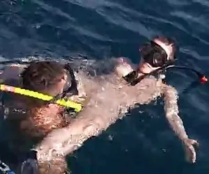 sexo de buceo y snorkel