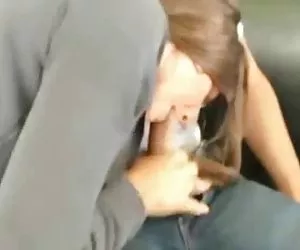 camarera interrupciones público mamada